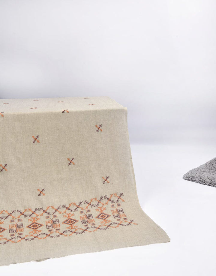 Machine Embroidery SHAWL S-004 Apparel & Accessories KHAS STORES 