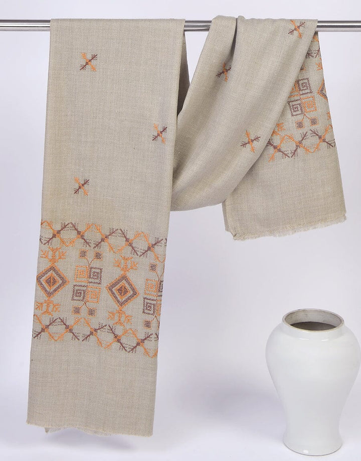 Machine Embroidery SHAWL S-004 Apparel & Accessories KHAS STORES 