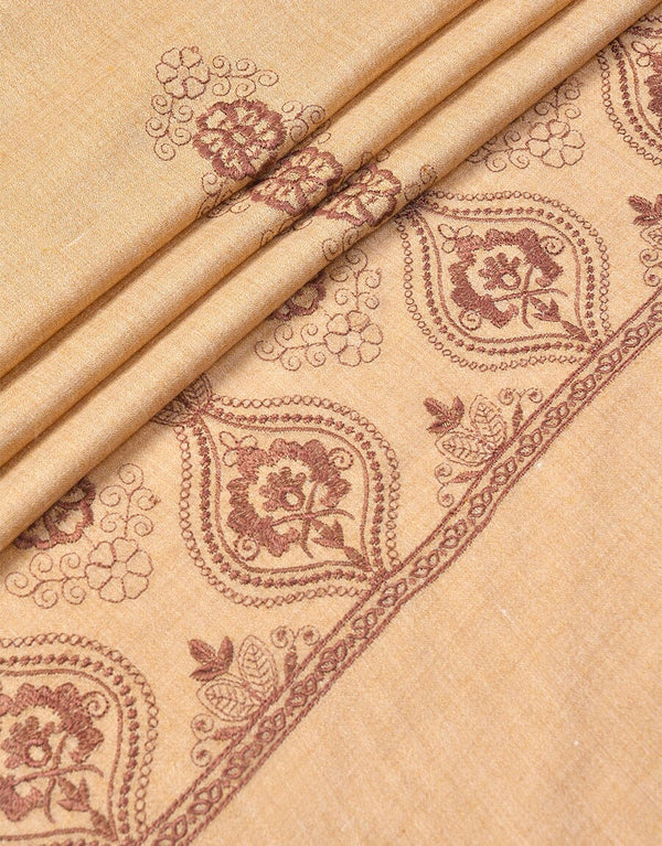 Machine Embroidery SHAWL S-018 Apparel & Accessories KHAS STORES 