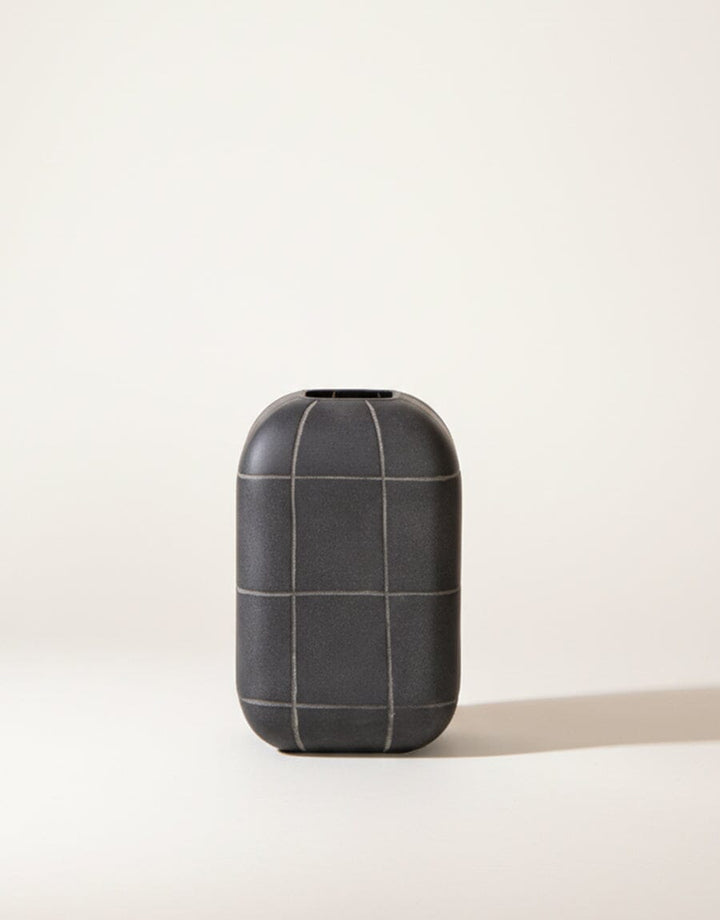 Matte Black Ceramic Vase Decor KHAS STORES 