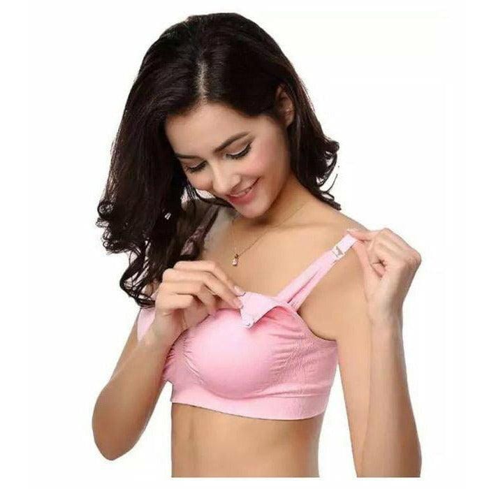 Mimosa - Comfiest Open Cups With Clip Nursing / Maternity Bra BRAS Espico.pk 