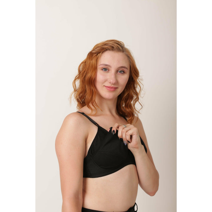 Mimosa - Comfiest Open Cups With Clip Nursing / Maternity Bra BRAS Espico.pk 