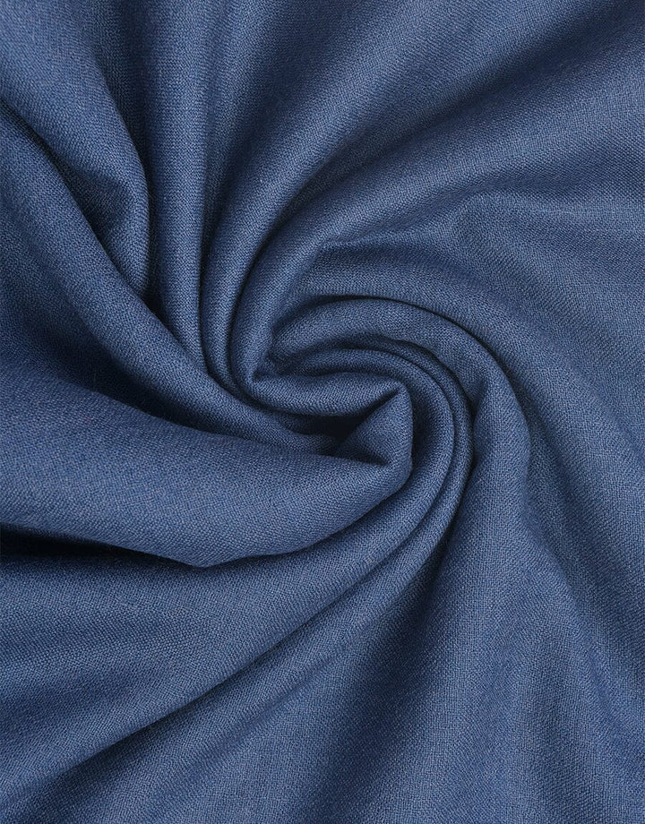 PASHMINA SHAWL-Blue Apparel & Accessories KHAS STORES 