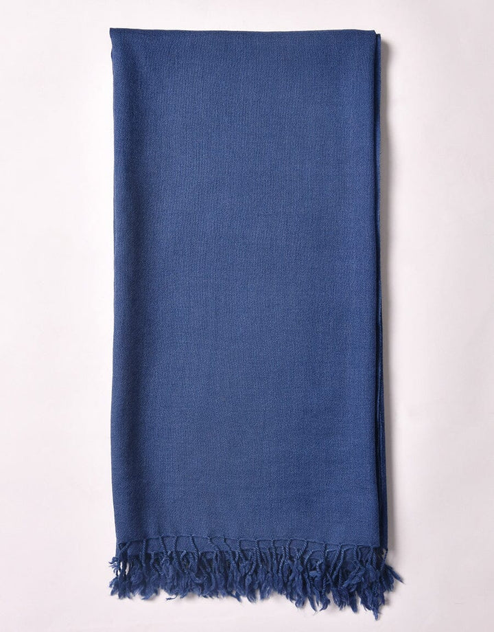 PASHMINA SHAWL-Blue Apparel & Accessories KHAS STORES 