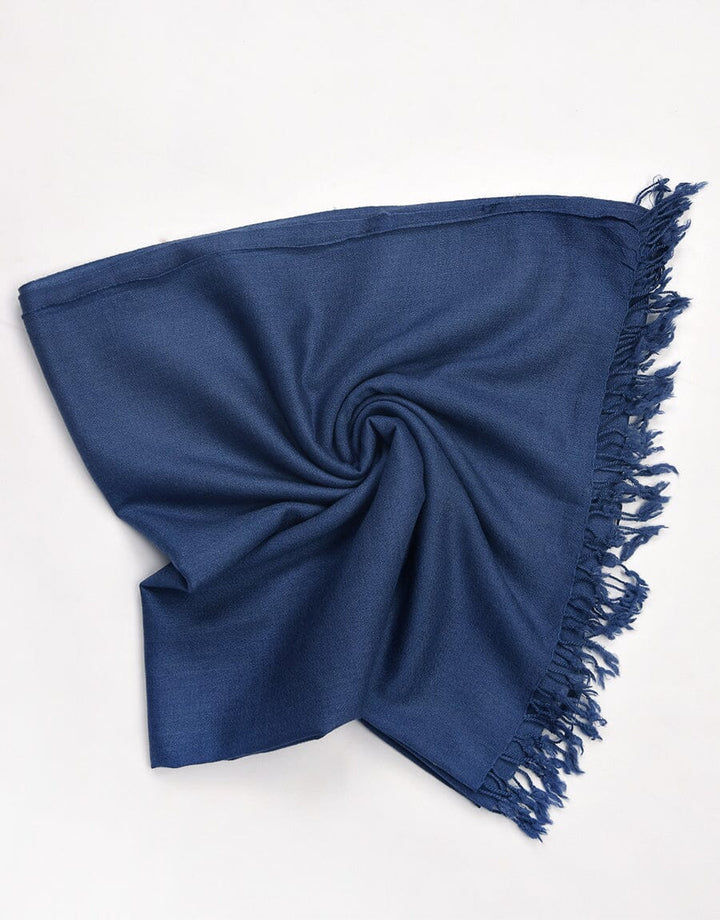 PASHMINA SHAWL-Blue Apparel & Accessories KHAS STORES 