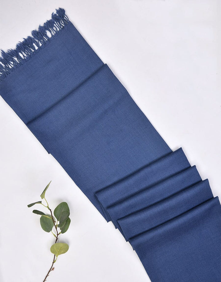 PASHMINA SHAWL-Blue Apparel & Accessories KHAS STORES 