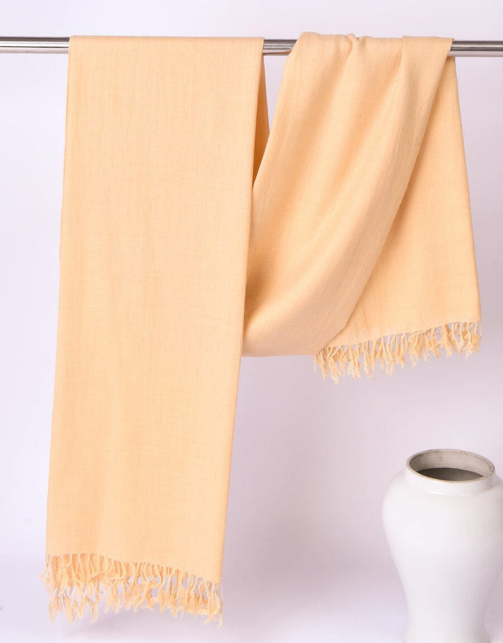 PASHMINA SHAWL-Cream Apparel & Accessories KHAS STORES 