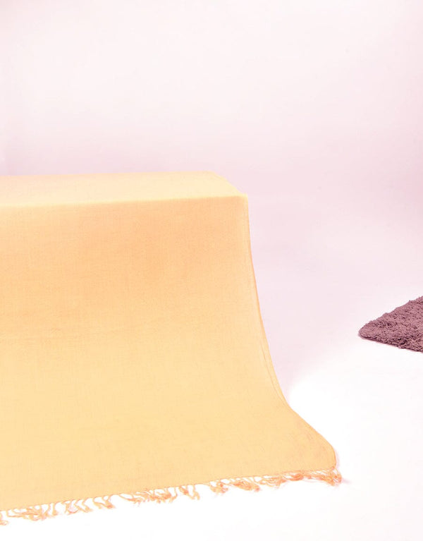 PASHMINA SHAWL-Cream Apparel & Accessories KHAS STORES 