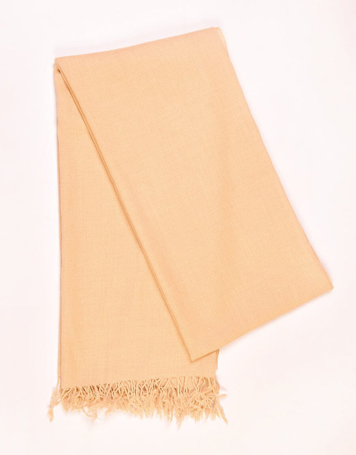 PASHMINA SHAWL-Cream Apparel & Accessories KHAS STORES 