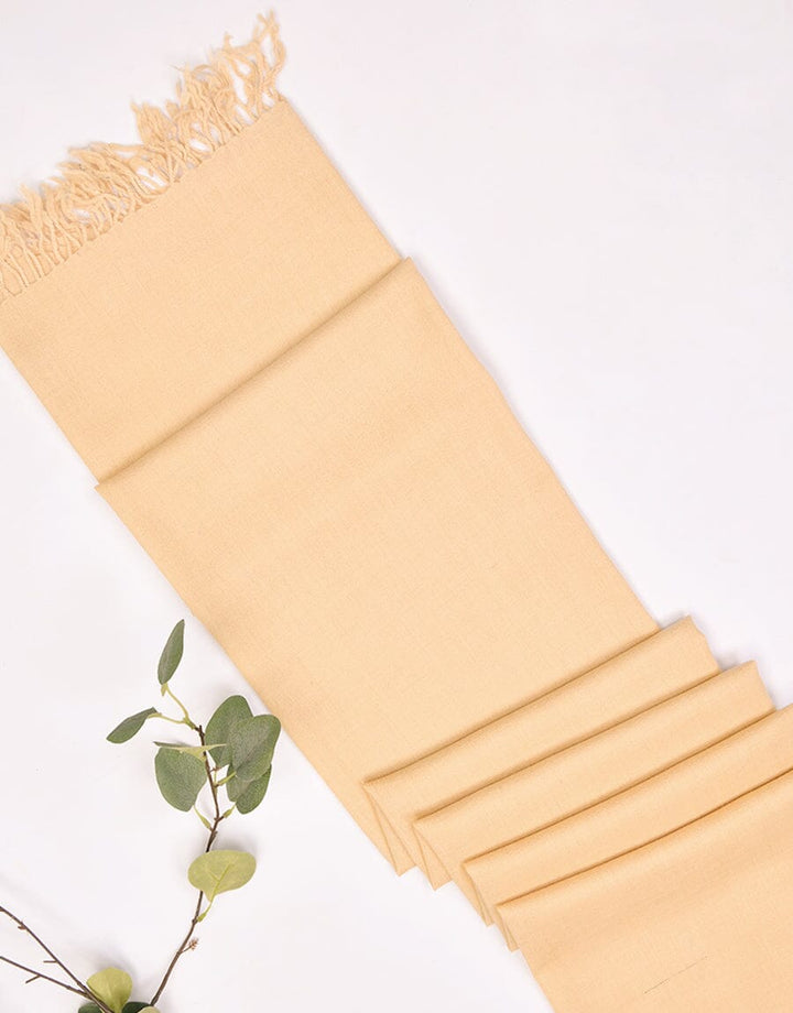 PASHMINA SHAWL-Cream Apparel & Accessories KHAS STORES 