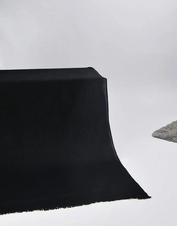 Plain Shawl-Black Apparel & Accessories KHAS STORES 
