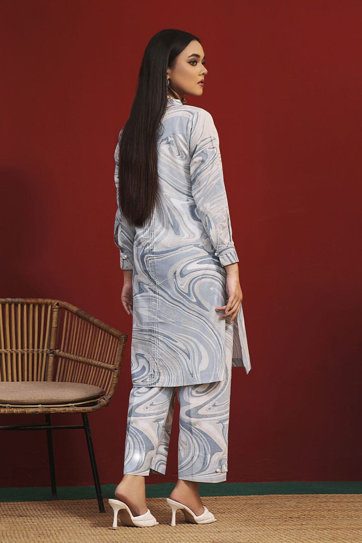 Stitched Cambric SHIRT & TROUSER RKT-059 KHAS STORES 