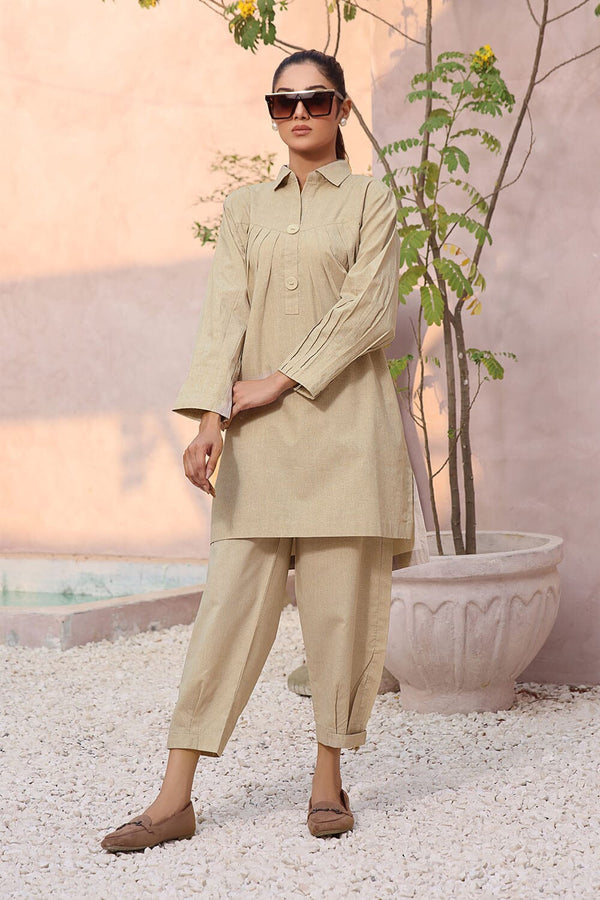 Stitched Cotton Cambric SHIRT & TROUSER RKT-060 KHAS STORES 