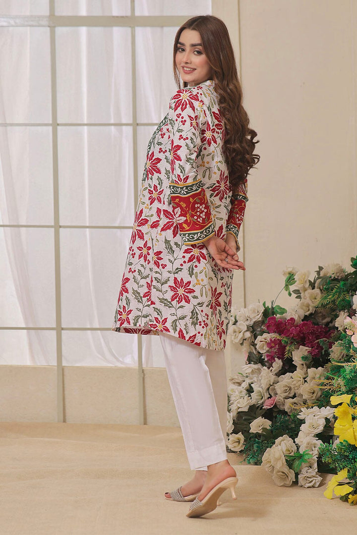 Stitched Khaddar SHIRT DR-018 KHAS STORES 