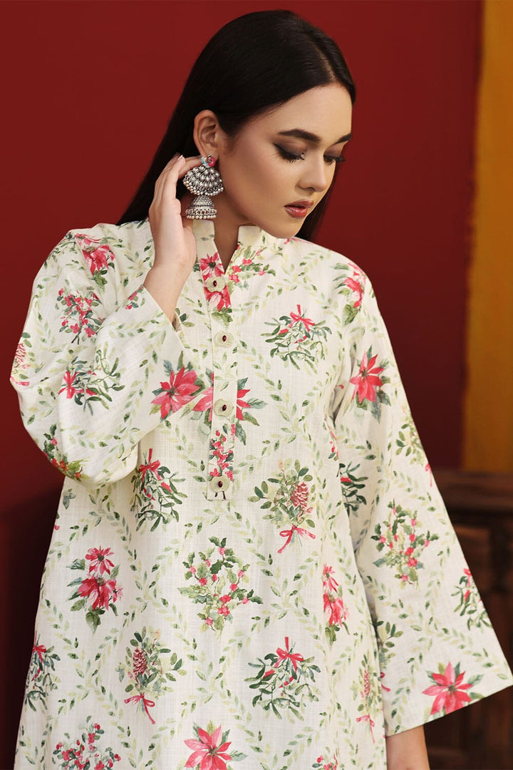 Stitched Khaddar SHIRT & TROUSER RKT-069 KHAS STORES 