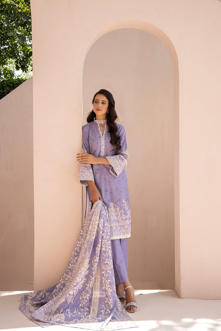 3 Pcs unstitched Khaddar SUIT KKH-2202 KHAS STORES 