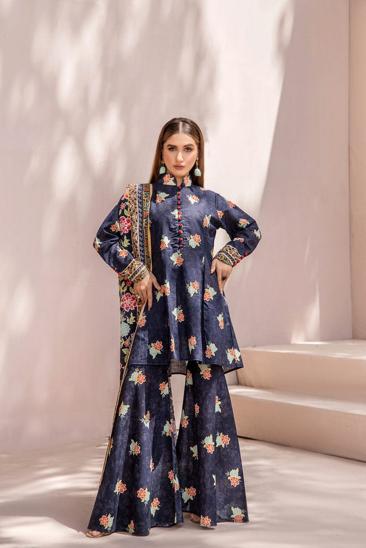3 Pcs Unstitched Khaddar Suit KKH-2226 KHAS STORES 