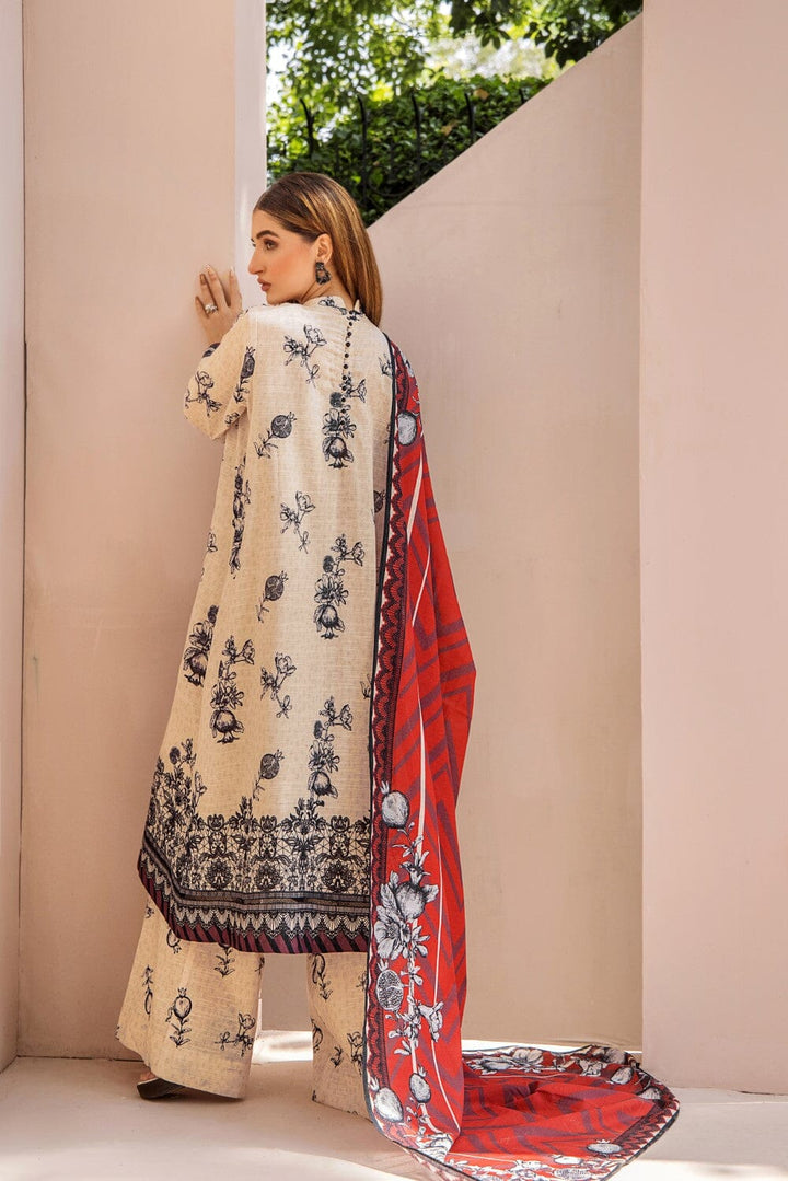 3 Pcs Unstitched Khaddar Suit KKH-2232 KHAS STORES 