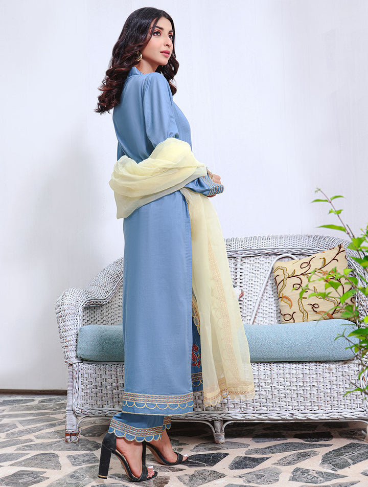 3 Piece Unstitched Cambric Suit KCC-1458 Cambric 2022 - Vol 1 FASUNSLAD 