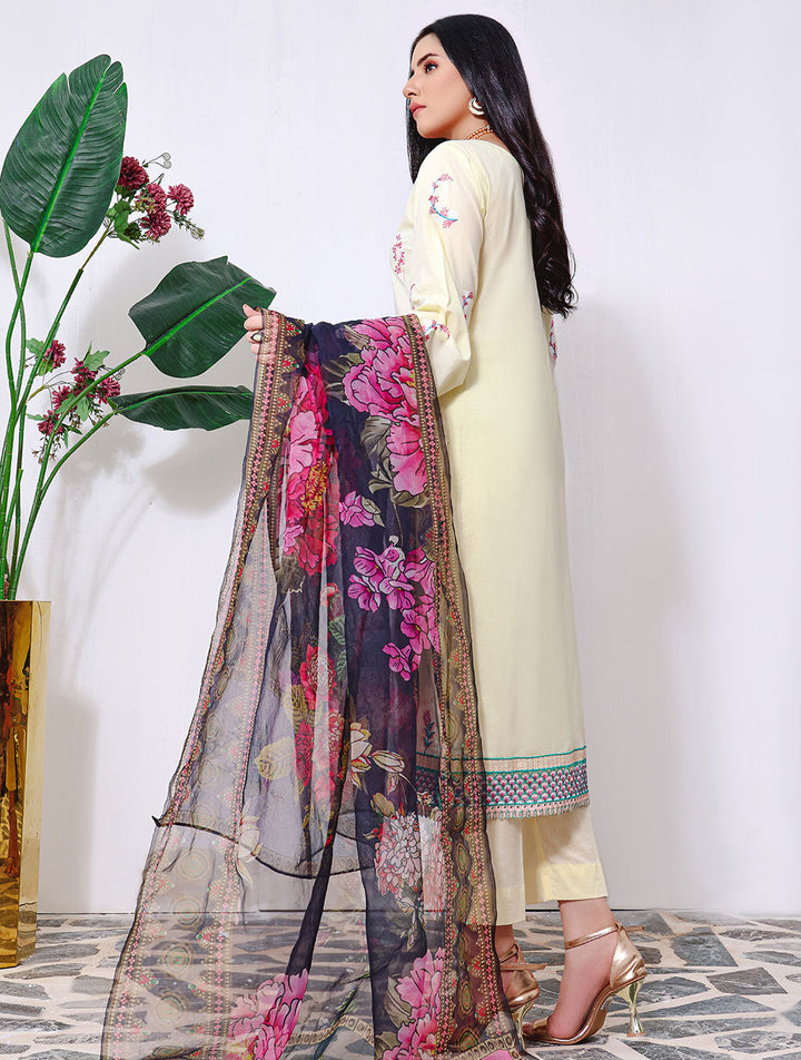3 Piece Unstitched Cambric Suit KCC-1471 Cambric 2022 - Vol 1 FASUNSLAD 