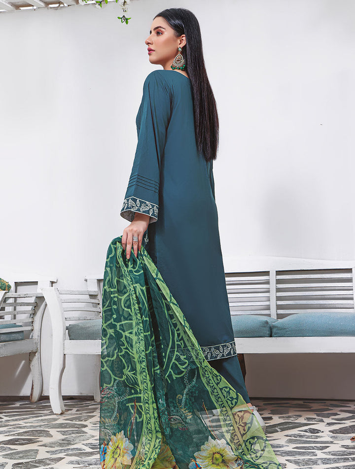 3 Piece Unstitched Cambric Suit KCC-1472 Cambric 2022 - Vol 1 FASUNSLAD 