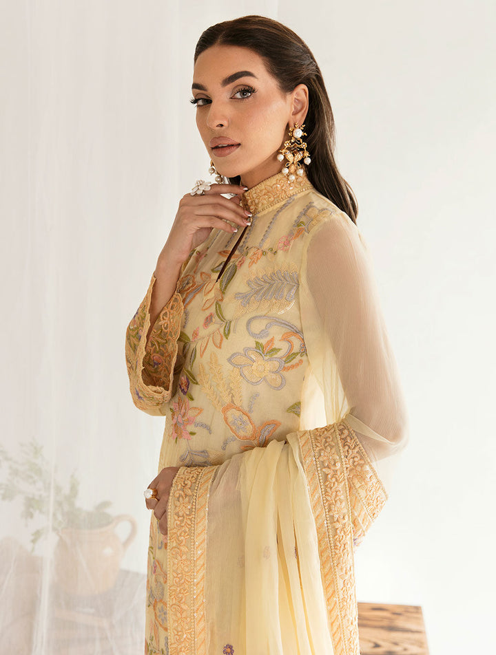 3 Piece Unstitched Chiffon Suit KNAC-1152 Chiffon Collection 2022-Volume 2 FASUNSLAD 