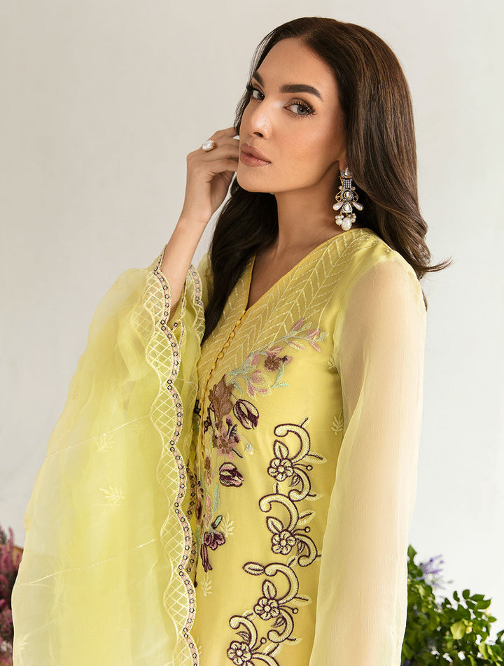 3 Piece Unstitched Chiffon Suit KNAC-1155 Chiffon Collection 2022-Volume 2 FASUNSLAD 