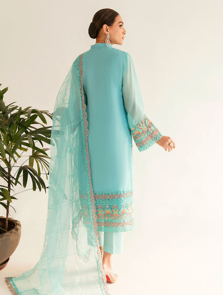 3 Piece Unstitched Chiffon Suit KNAC-1156 Chiffon Collection 2022-Volume 2 FASUNSLAD 