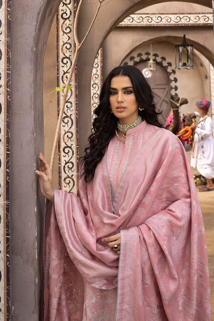 3 Piece Unstitched Jacquard Suit KJE-1589 KHAS STORES 