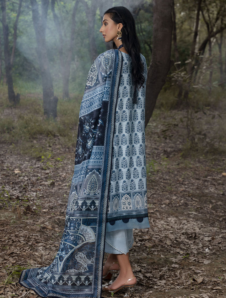 3 Piece Unstitched Khaddar Suit KKH-1490 Winter 2022 Vol II KHAS STORES 