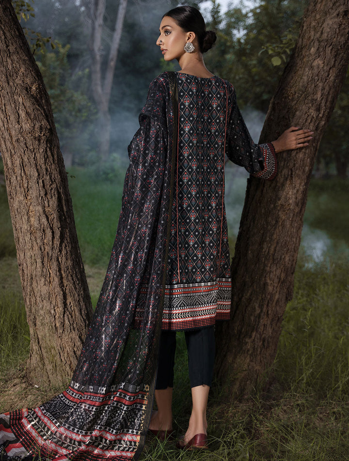 3 Piece Unstitched Khaddar Suit KKH-1494 Winter 2022 Vol II KHAS STORES 