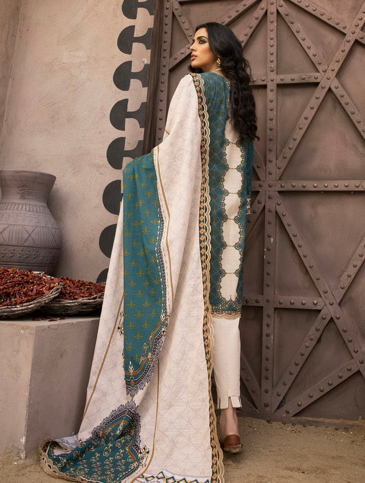3 Piece Unstitched Khaddar Suit KKS-1520 KHAS STORES 
