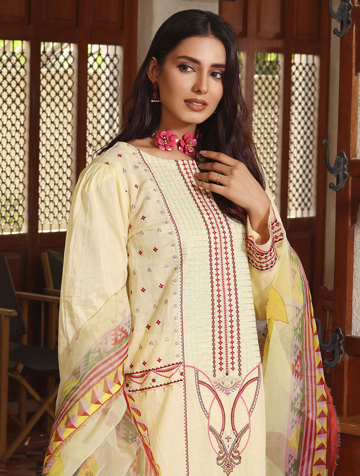 3 Piece Unstitched Lawn Suit KOE-17038 Khas Lawn 22 - Volume 11 FASUNSLAD 