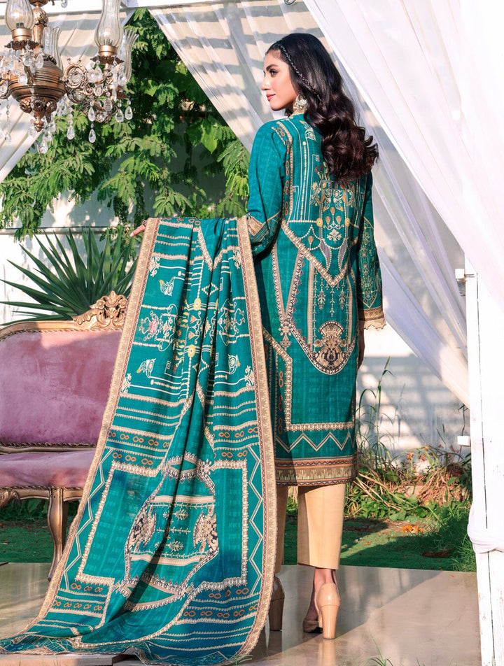 3 Piece Unstitched Suit KKH-1535 Dresses KHAS STORES 