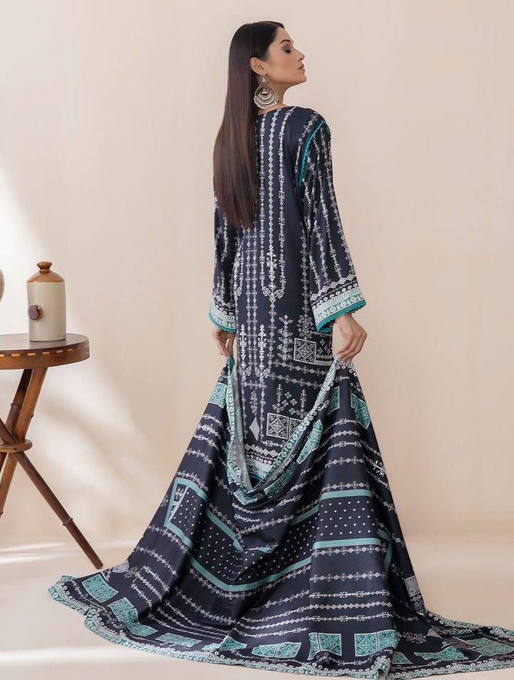 3 Piece Unstitched Suit KKT-2240 Winter KHAS STORES 