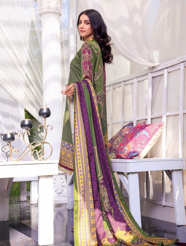 3 Piece Unstitched Suit KTE-1567 Dresses KHAS STORES 