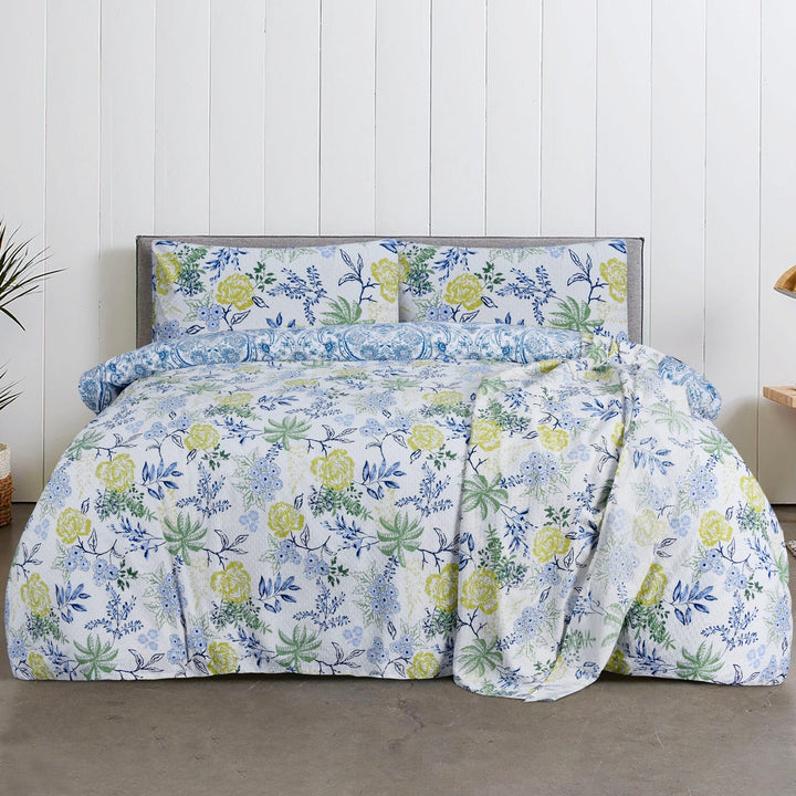 Bed Set BLOOM MEDALIAN GREEN Home Collection 2022 - Vol 2 HOMBEDCLU 