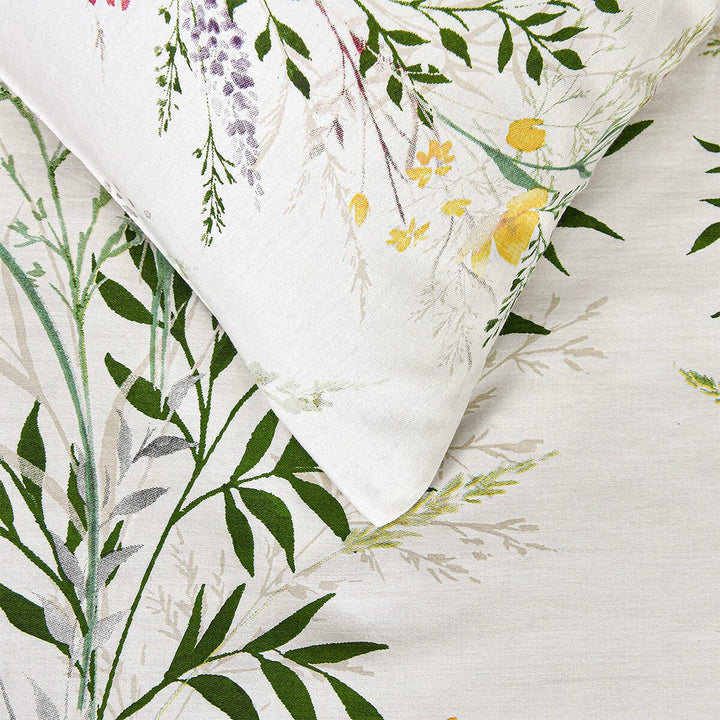BED SET GREEN FLORAL - King Luxury Bedding HOMBEDCLU 