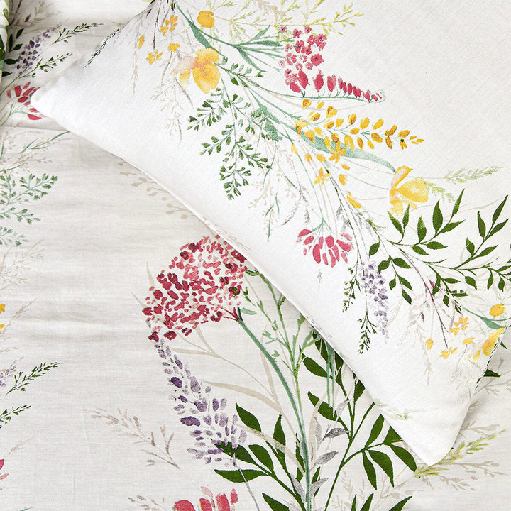 BED SET GREEN FLORAL - King Luxury Bedding HOMBEDCLU 