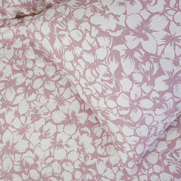 BED SET PINK HADRONGEA - King Luxury Bedding HOMBEDCLU 