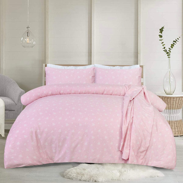 BED SET VINE PINK - King Luxury Bedding HOMBEDCLU 