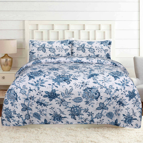 BED SHEET ANEMONE MEDALION - King PRINTED RANGE 180 TC HOMBEDROO 