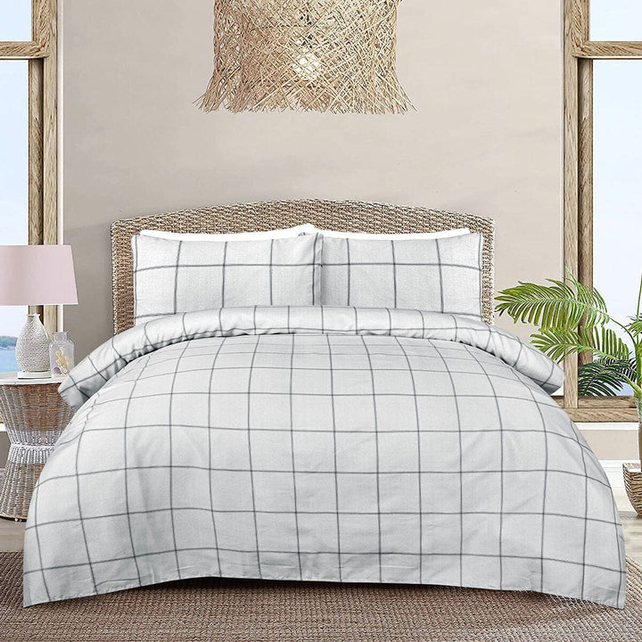 BED SHEET D-038 - Queen Printed Range 144 TC HOMBEDROO 