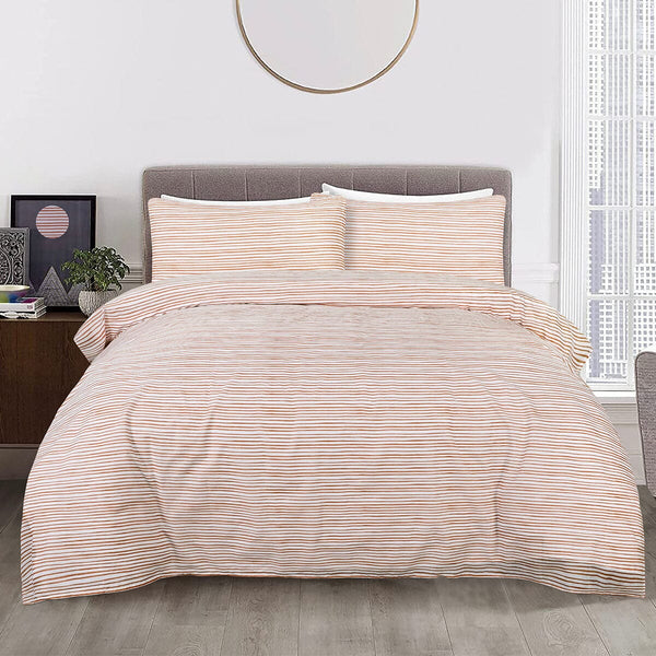 BED SHEET D-043 - Queen Printed Range 144 TC HOMBEDROO 