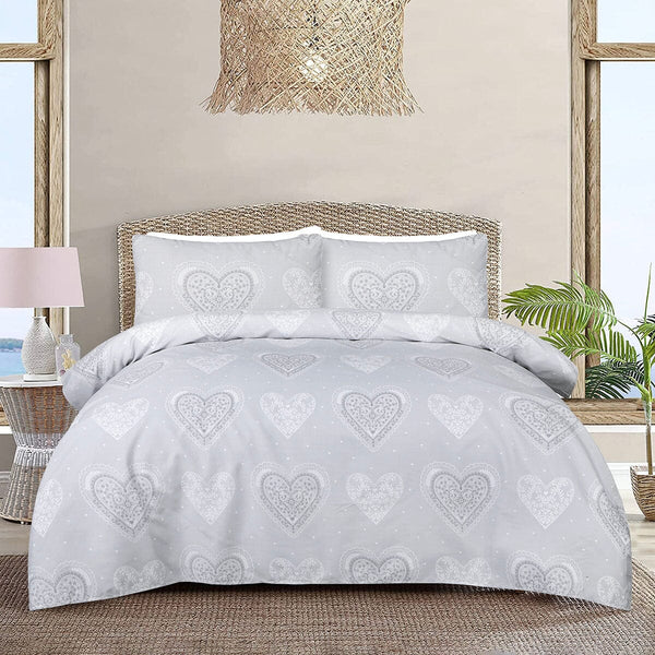 BED SHEET D-046 - Queen Printed Range 144 TC HOMBEDROO 