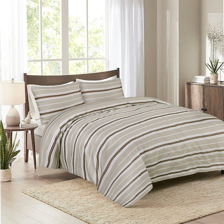BED SHEET D-047 - Queen Printed Range 144 TC HOMBEDROO 
