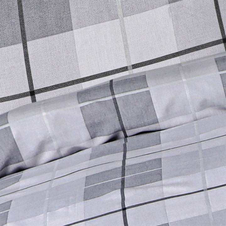 BED SHEET D-048 - Queen Printed Range 144 TC HOMBEDROO 