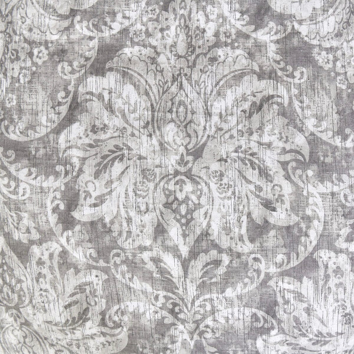 BED SHEET DAMASK GREY- King PRINTED RANGE 180 TC HOMBEDROO 