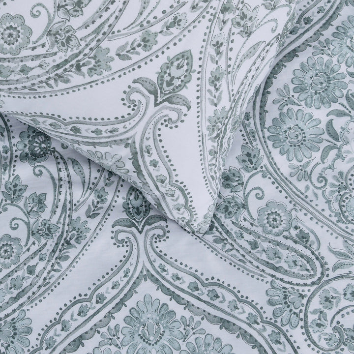 BED SHEET PAISLEY GLITTER - King PRINTED RANGE 180 TC HOMBEDROO 