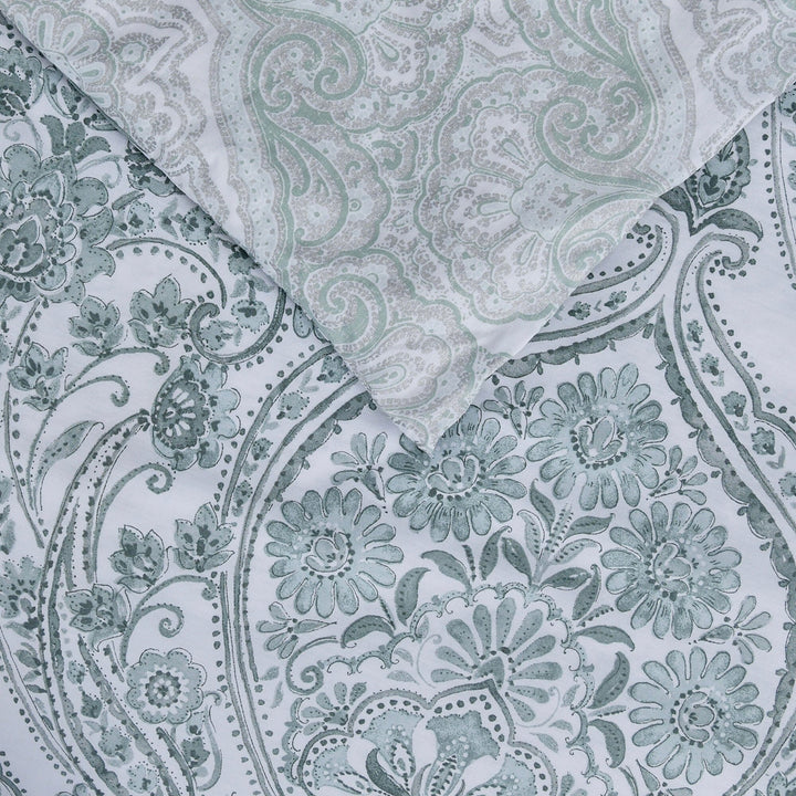 BED SHEET PAISLEY GLITTER - King PRINTED RANGE 180 TC HOMBEDROO 